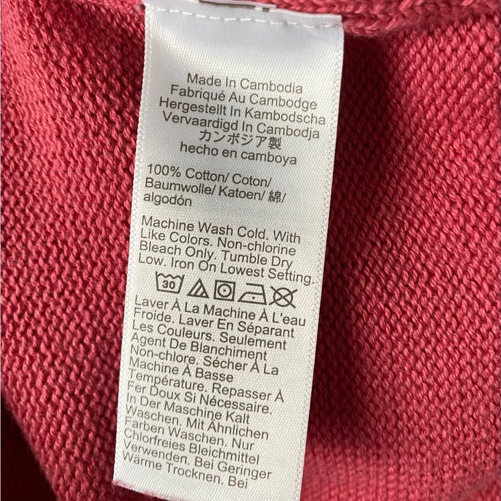 J Crew Men’s Classic Heritage 100% Cotton Crewneck Preppy Sweater Size Large